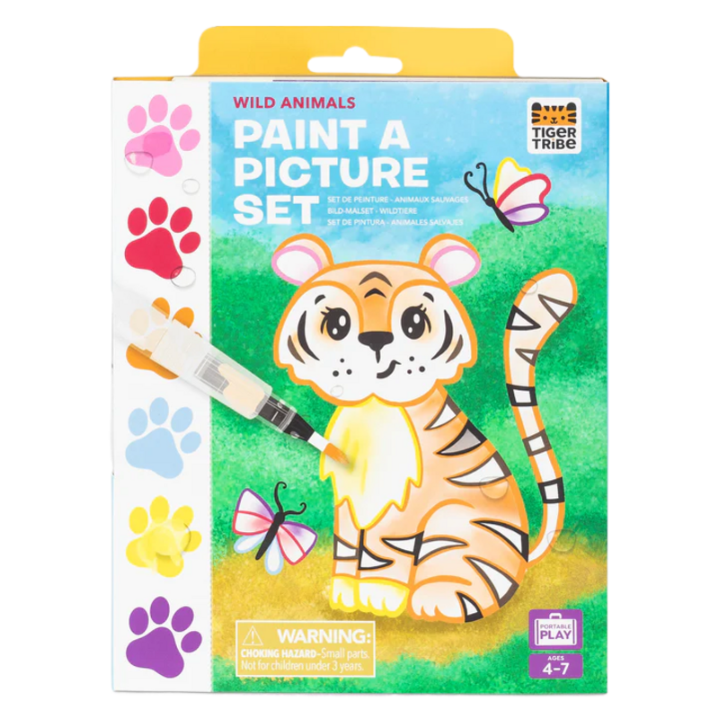 Tiger Tribe Tiger Tribe Paint a Picture Set - Wild Animals