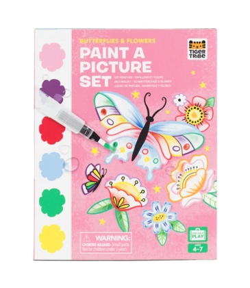 Tiger Tribe Tiger Tribe Paint a Picture Set - Butterflies & Flowers