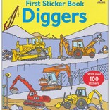 First Sticker Book: Diggers