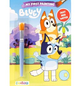 My First Painting: Bluey