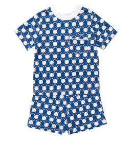 Lila + Hayes Lila + Hayes Charles Short Set - Up at Bat Baseball