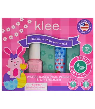 Klee Klee Bunny Pink - Nail Polish & Lip Shimmer Duo