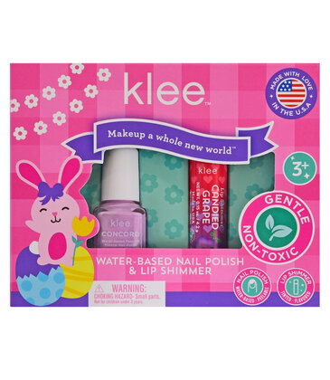 Klee Klee Bunny Purple - Nail Polish & Lip Shimmer Duo