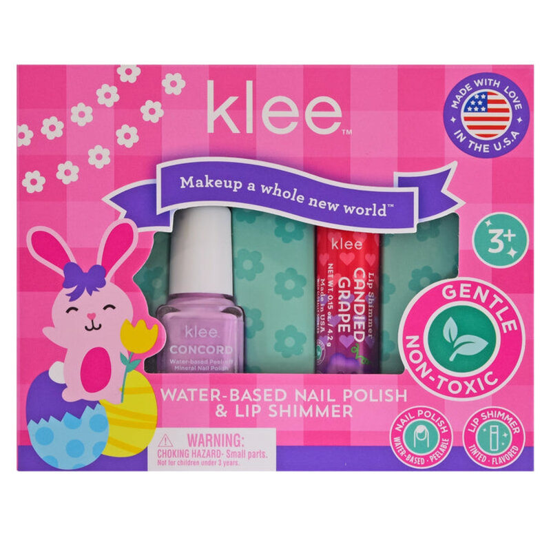 Klee Klee Bunny Purple - Nail Polish & Lip Shimmer Duo