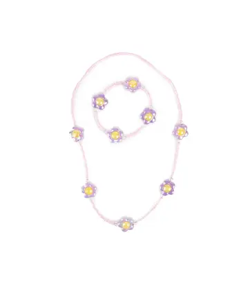 Great Pretenders Great Pretenders Crazy for Daisies Necklace & Bracelet Set