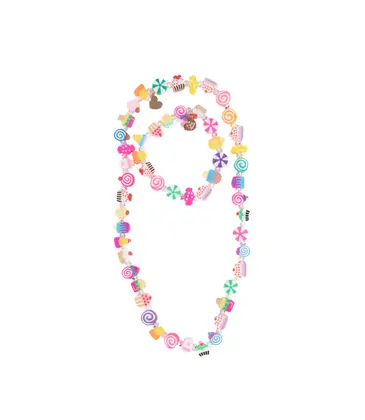 Great Pretenders Great Pretenders Sweet Treats Necklace & Bracelet Set