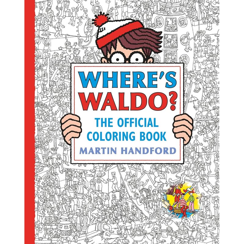 Where's Waldo? The Official Coloring Book