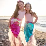 Great Pretenders Great Pretenders Mermaid Glimmer Pink Skirt & Tiara 5-6