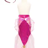 Great Pretenders Great Pretenders Mermaid Glimmer Pink Skirt & Tiara 5-6