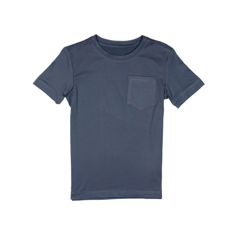 Properly Tied Properly Tied Ravine Pocket Tee - Dusk Blue