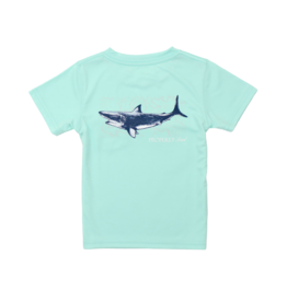 Properly Tied Properly Tied Performance Tee - Topo Shark