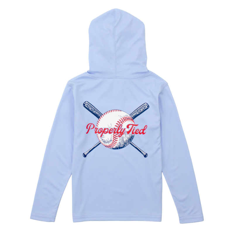Properly Tied Properly Tied Shade Performance Hoodie - Play Ball