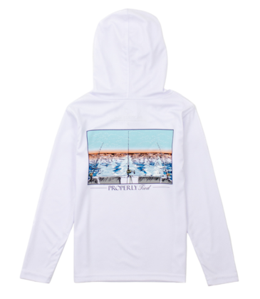 Properly Tied Properly Tied Shade Performance Hoodie - Castaway