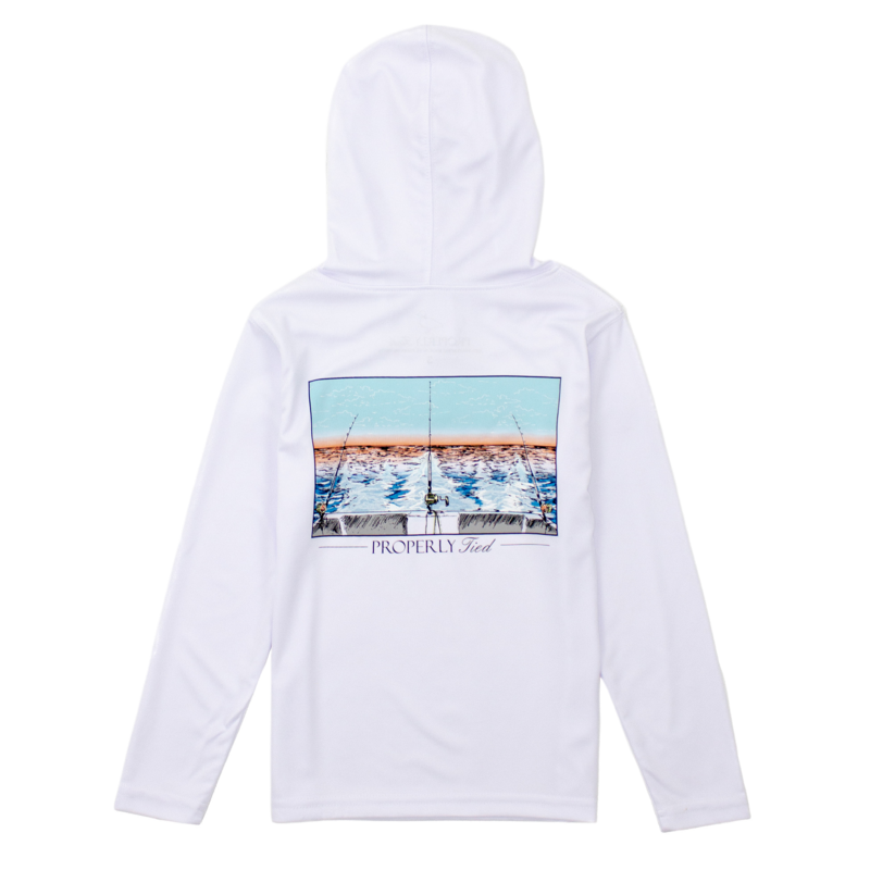 Properly Tied Properly Tied Shade Performance Hoodie - Castaway