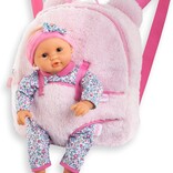 Corolle Corolle Plush Backpack Baby Doll Carrier