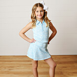 Swoon Baby Swoon Baby Blue Sky Bow Proper Skort Set