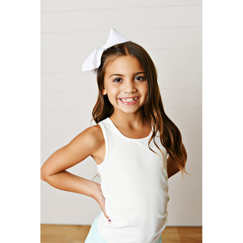 Swoon Baby Swoon Baby White Active Tank