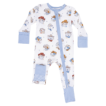 Angel Dear Angel Dear Zipper Romper - Cowdogs