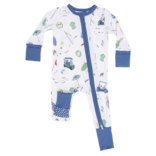 Angel Dear Angel Dear Zipper Romper - Golf Things