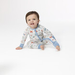 Angel Dear Angel Dear Zipper Romper - Sailor Sea Creatures