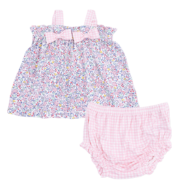 Angel Dear Angel Dear Bow Top & Ruffle Bloomer - Elizabeth's Garden