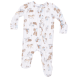 Angel Dear Angel Dear Zipper Footie - Cowboy Nursery
