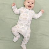 Angel Dear Angel Dear Zipper Footie - Farm Animal Party