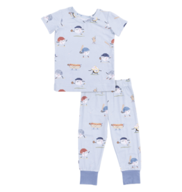 Angel Dear Angel Dear Loungewear Set - Baseballs Playing Baseball