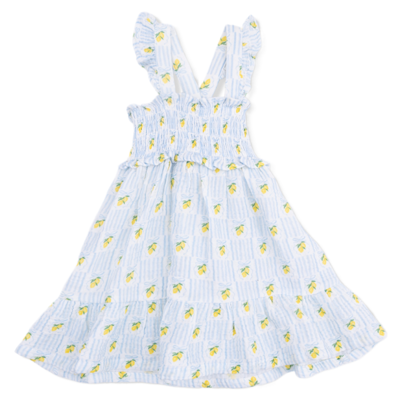 Angel Dear Angel Dear Smocked Ruffle Sundress - Lovely Lemons