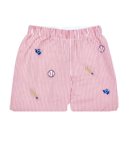 Zuccini Zuccini Leo Short - Red Stripe/Baseball