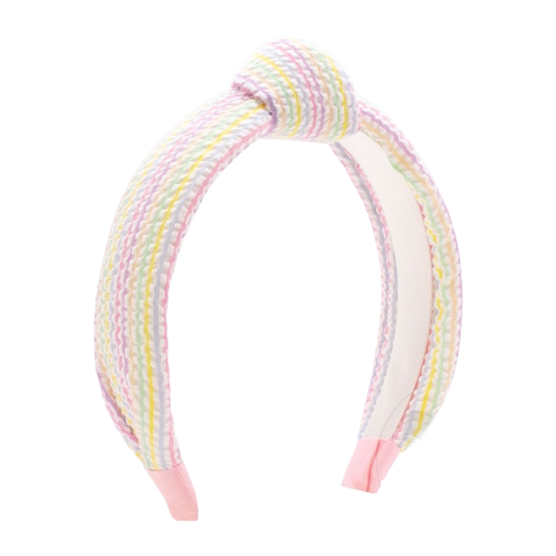 Wee Ones Wee Ones Multi Seersucker Knot Headband