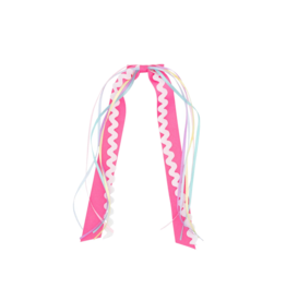 Wee Ones Wee Ones Hot Pink Ric-Rac Streamers Clip
