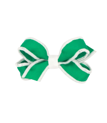 Wee Ones Wee Ones Mini Fern Green Sporty Bow