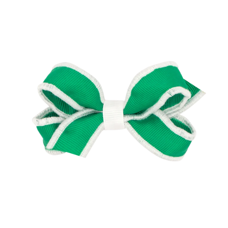 Wee Ones Wee Ones Mini Fern Green Sporty Bow