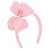 Wee Ones Wee Ones Medium Light Pink Bow on Headband