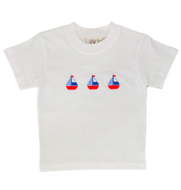 Luigi Luigi Three Sailboats T-Shirt