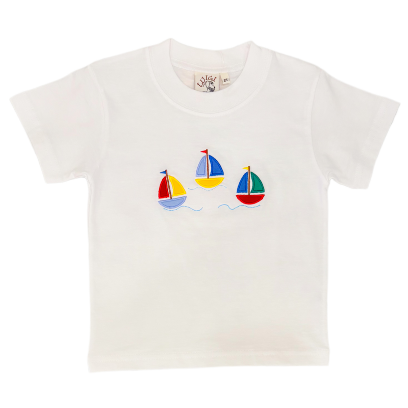 Luigi Luigi Sailing Sailboats T-Shirt