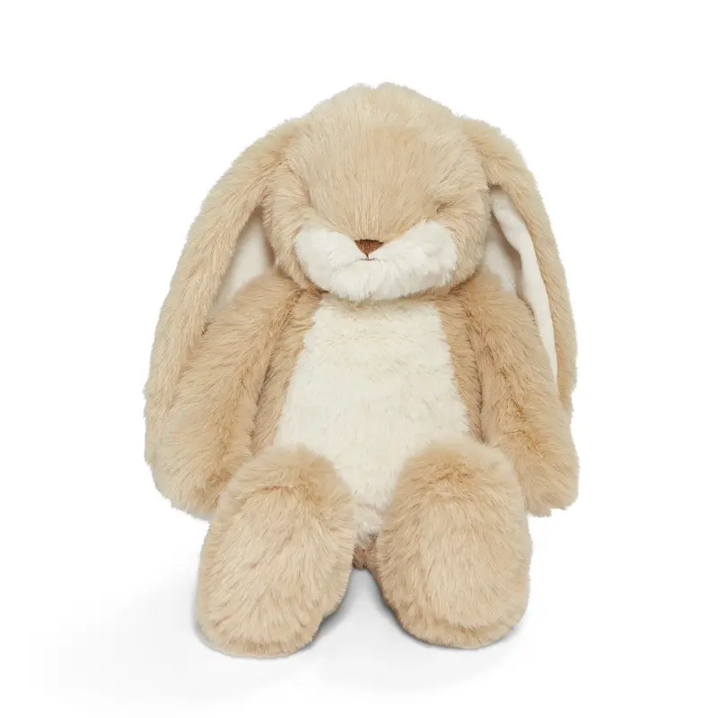 Bunnies By The Bay Little 12" Floppy Nibble Bunny - Almond Joy