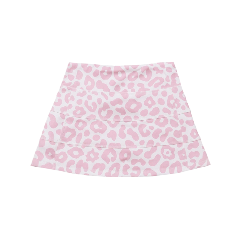 Belle Cher Belle Cher Pink Leopard Tennis Skort