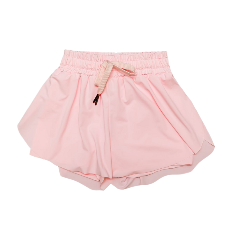 Belle Cher Belle Cher Light Pink Butterfly Shorts