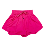Belle Cher Belle Cher Neon Pink Butterfly Shorts