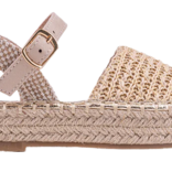 ShuShop ShuShop Alyssa Natural Woven Sandals