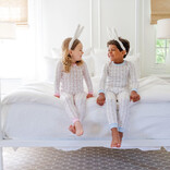 Lila + Hayes Lila + Hayes Grayson Pajama Set - Easter Bunnies Pink