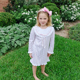 Lila + Hayes Lila + Hayes Emersyn Dress - Easter Bunnies Pink