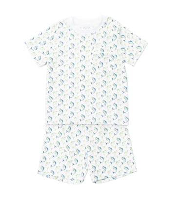 Lila + Hayes Lila + Hayes Charles Short Set - Jumping Trout