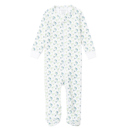 Lila + Hayes Lila + Hayes Parker Zipper Pajama - Jumping Trout