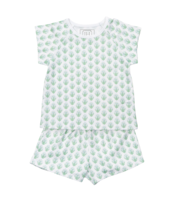 Lila + Hayes Lila + Hayes Emery Short Set- Primrose Proper