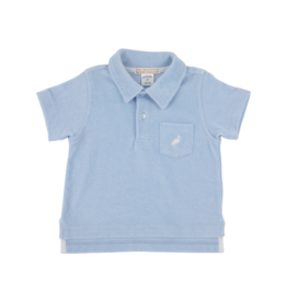 The Beaufort Bonnet Company TBBC Prim & Proper Polo - Beale Street Blue/Terry