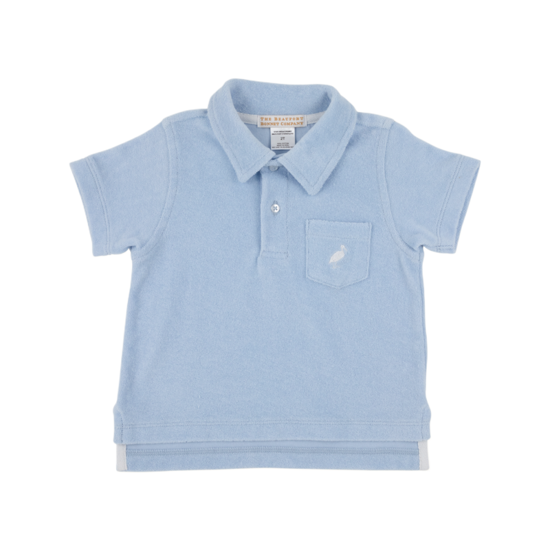 The Beaufort Bonnet Company TBBC Prim & Proper Polo - Beale Street Blue/Terry
