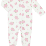 Nella Pima Nella Pima Hydrageas Zipper Footie